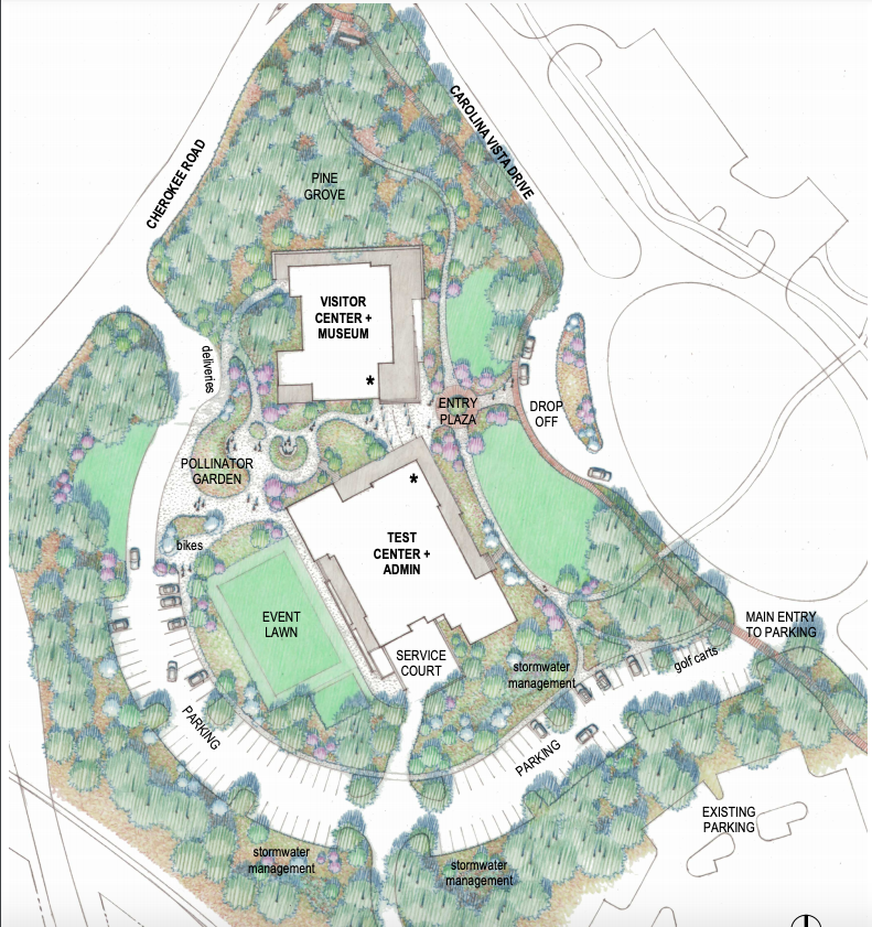 Golf House Pinehurst site plan.png